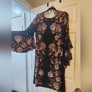 Floral Long Sleeve Dress